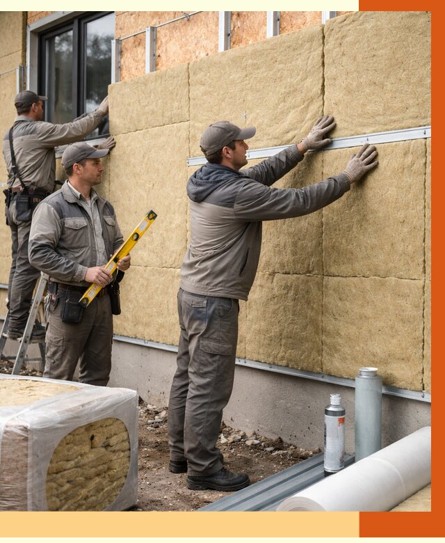 Утепление дома из SIP панелей в Протвино от 6309 руб./м² под ключ | ТепломастерПрн