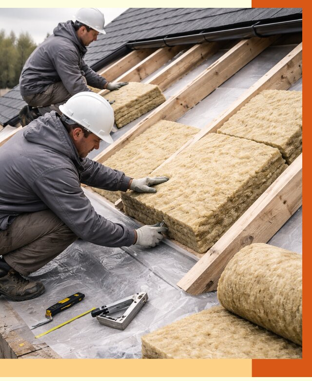 Утепление крыши в Протвино от 1882 руб./м2 — комплексное утепление кровли | ТепломастерПрн