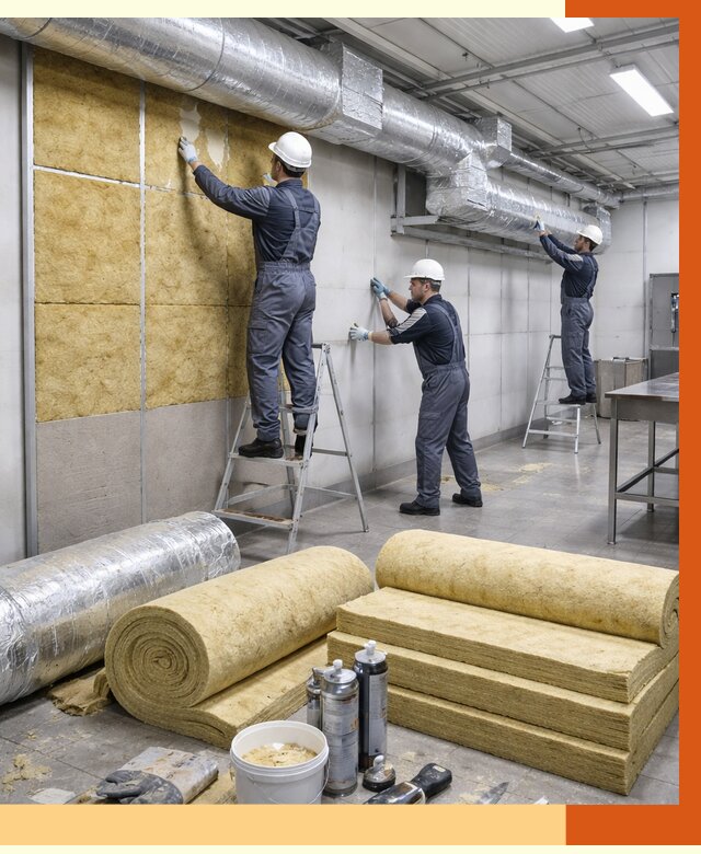 Утепление пищевого цеха в Протвино от 12719 руб./м² — комплексно под ключ | ТепломастерПрн