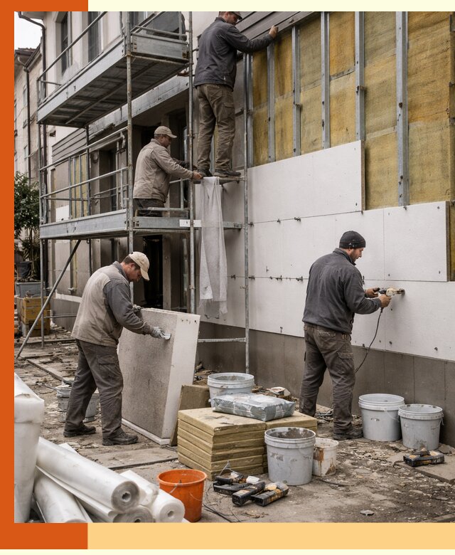 Утепление гостиницы под ключ в Протвино с гарантией качества