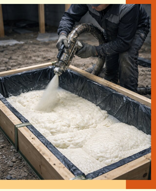 Заливка ППУ в формы в Протвино от 2544 руб. — утепление форм под ключ | ТепломастерПрн