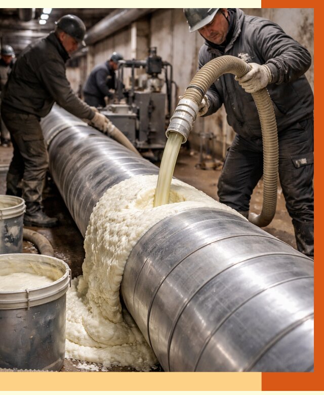 Утепление теплотрассы жидкой теплоизоляцией в Протвино от 4274 руб. | ТепломастерПрн