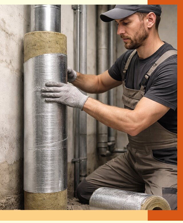 Шумоизоляция труб в Протвино от 1221 руб. — шумоподавление и звукоизоляция труб | ТепломастерПрн