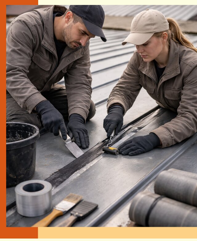 Гидроизоляция фальцевой кровли в Протвино качественно и надежно