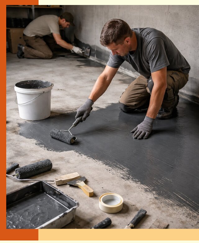 Гидроизоляция гаражного пола в Протвино — надежная защита от влаги