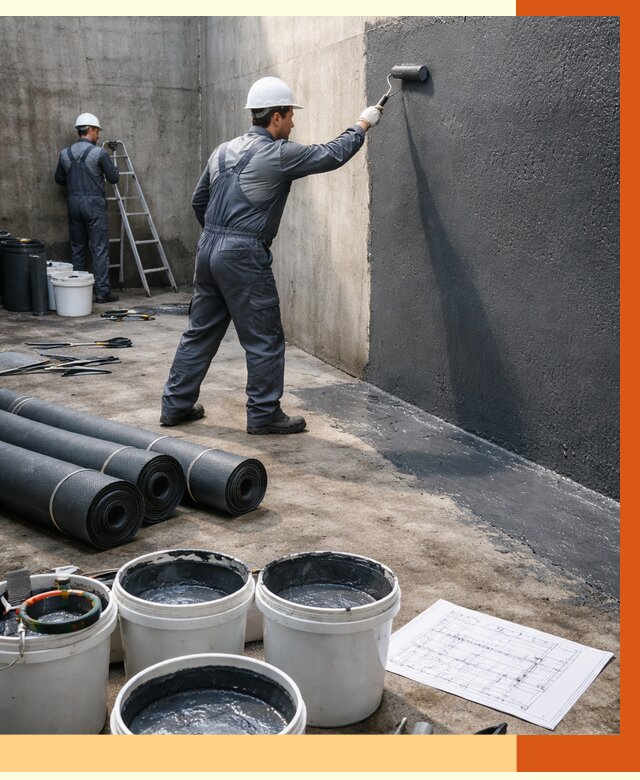 Гидроизоляция резервуара в Протвино от 122100 руб. под ключ | ТепломастерПрн