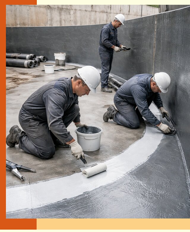 Гидроизоляция резервуара для топлива в Протвино